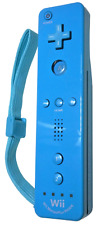 Like New Genuine Nintendo Wii U / Wii Motion Plus Blue Controller Remote Wiimote, used for sale  Shipping to South Africa