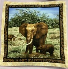 Quilted elephant cushion for sale  CORBY