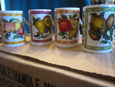 Mugs fruit decoration. for sale  ORKNEY