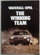 Vauxhall opel motorsport for sale  LEICESTER