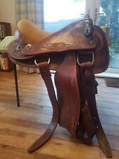 Western saddle chestnut for sale  CAERNARFON