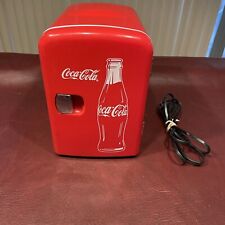 Used, Coca-Cola 6 Can Mini Fridge Portable 4L Mini Cooler Travel Compact Refrigerator for sale  Shipping to South Africa