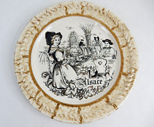 Alsatian decorative plate d'occasion  Expédié en Belgium