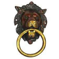 Brown lion face for sale  Shipping to Ireland