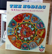 Zodiac round jigsaw for sale  WEST BROMWICH