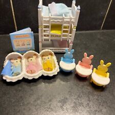 Sylvanian families triplet for sale  GREAT YARMOUTH