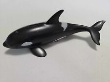 SeaWorld / Sea World ORCA WHALE Preto Branco PVC 7" Figura de Plástico Longa Marinha, usado comprar usado  Enviando para Brazil