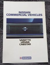 nissan vanette van for sale  Northwich