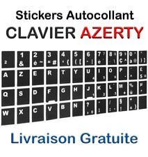 Autocollant Stickers AZERTY Pour Clavier Ordinateur Français rénovez les touches na sprzedaż  Wysyłka do Poland
