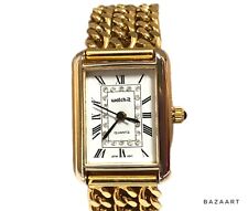 Relógio de pulso feminino Watch-It tom dourado strass pulseira de quartzo Japão Movt, usado comprar usado  Enviando para Brazil