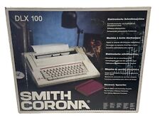 Máquina de escribir portátil Smith Corona DLX100 estado usada en caja con manuales segunda mano  Embacar hacia Argentina