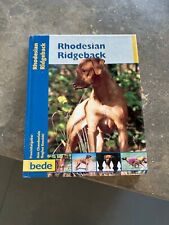 Rhodesian ridgeback buch gebraucht kaufen  München