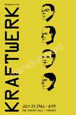 Kraftwerk gig poster d'occasion  Expédié en Belgium