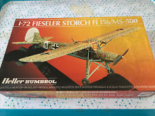 Heller Humbrol 1:72 Fieseler Storch Fi 156/MS-500 Model Kit for sale  COLCHESTER