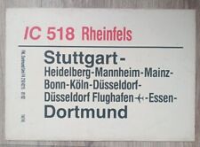 Zuglaufschild 518 rheinfels gebraucht kaufen  Reutlingen