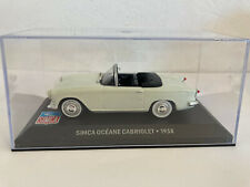 1/43 Simca Oceane Cabriolet 1958 "Les belles années Simca" Ixo TBEboited'origine d'occasion  Lunel