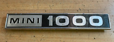 mini 1000 badge for sale  PENRYN