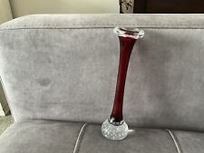 Red clear glass for sale  VERWOOD