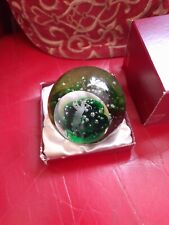 Vintage glass paperweight for sale  CLEETHORPES
