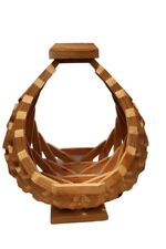 Geometric wooden basket for sale  Phoenix