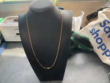 18ct gold necklace for sale  LETCHWORTH GARDEN CITY