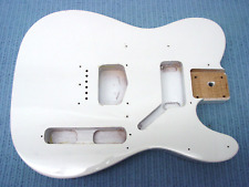 DANIFICADO! String-Thru Fender Squier ESPESSURA TOTAL Alder Tele Body Branco Ártico comprar usado  Enviando para Brazil