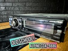 CD player Alpine CDA 9886 ~ teste de vídeo! ~ Frete Grátis ~ Old School ~ comprar usado  Enviando para Brazil