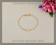 Gold bracelets children for sale  Whitman