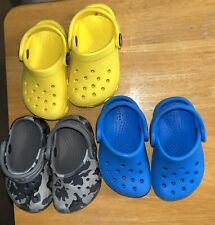 shoes pairs crocs 4 for sale  Cochran