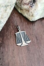 Retired James Avery Scales Of Justice Pendant Sterling Silver for sale  Shipping to South Africa