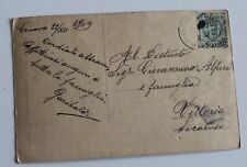 1909 genova cartolina usato  Bagnacavallo