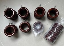 mahogany curtain rings for sale  STAMFORD