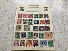 Vintage czechoslovakian stamps for sale  CREWE