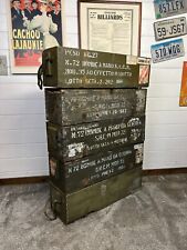 Wooden ammo crate for sale  GRANTHAM