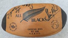 Bola de Rugby Vintage Original All Blacks Adidas Universal Assinada  comprar usado  Enviando para Brazil