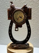 Reloj de escritorio de cuarzo para herradura y silla de montar a batería segunda mano  Embacar hacia Argentina