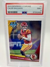 2023 Bowman U Chrome Caleb Williams Prospect Rookie #1 PSA 9 MINT USC Trojans for sale  Shipping to South Africa
