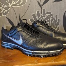 Mens Golf Shoes NIKE LUNARLON FLYWIRE UK Size 9 Black Lace Up Trainers  for sale  Shipping to South Africa