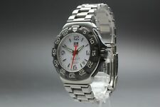 [N ESTADO PERFEITO] TAG Heuer Formula 1 relógio de quartzo profissional mostrador branco WAC1111 JAPÃO comprar usado  Enviando para Brazil