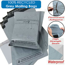 100% RECICLADO Forte Postal sacos de plástico cinza de correspondência Poly sacos de FRETE de postagem, usado comprar usado  Enviando para Brazil