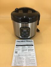 Hamilton Beach Digital Programmable 8 Cups Rice Cooker & Food Steamer for sale  Shipping to South Africa