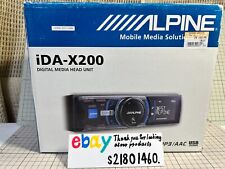 Usado, ALPINE iDA-X200 MP3/WMA/AAC USB player unidade principal de áudio Bluetooth JDM quase em perfeito estado comprar usado  Enviando para Brazil
