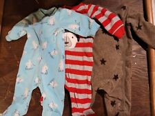 Newborn fleece pajamas for sale  Cascade