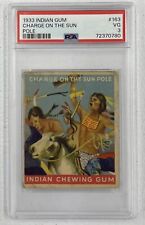 1933 Charge On The Sun Pole Indian Gum #163 PSA 3 VG POP 9 for sale  Shipping to South Africa