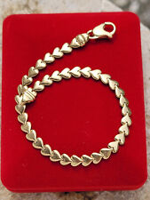 Bracelet articulé coeur d'occasion  France