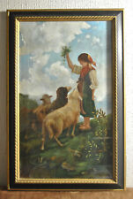 Tableau peinture ancienne d'occasion  Vaugneray