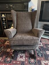 vintage wingback armchair for sale  BOLTON