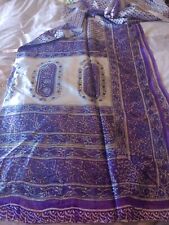 Indian sari length for sale  DOVER