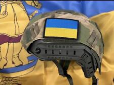 Casco rápido táctico de las fuerzas especiales ucranianas sin usar con cubierta de camuflaje segunda mano  Embacar hacia Argentina