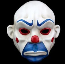 Used, Joker Bank Robber Latex Mask Clown Batman Dark Knight Cosplay Halloween Costume for sale  Shipping to South Africa